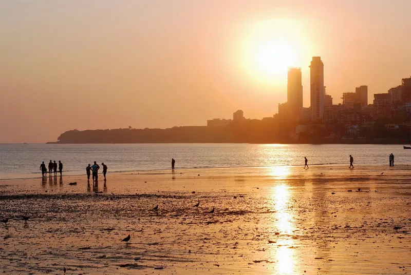 Mumbai tourist attraction coastal skyline city view