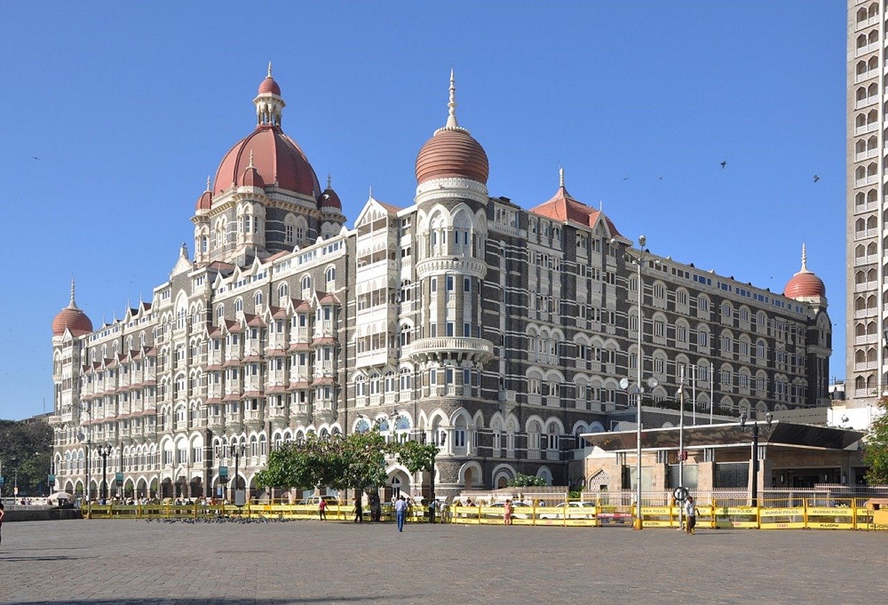 Taj Mahal Palace Hotel Mumbai near Gateway of India landmark