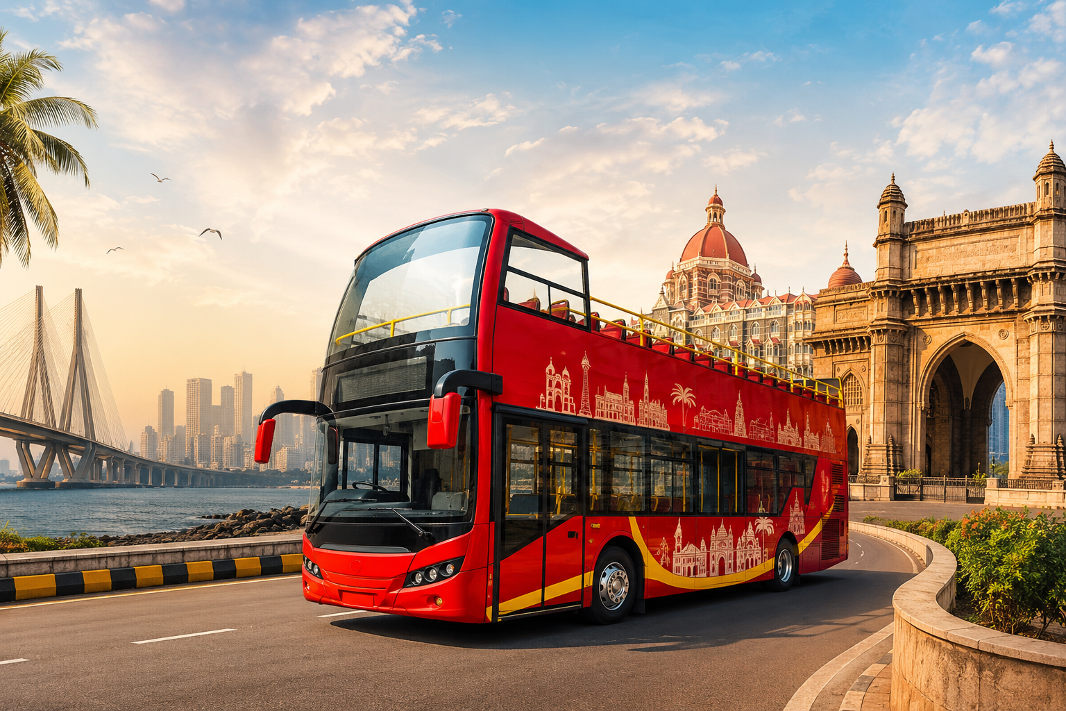 Mumbai Darshan bus from Borivali